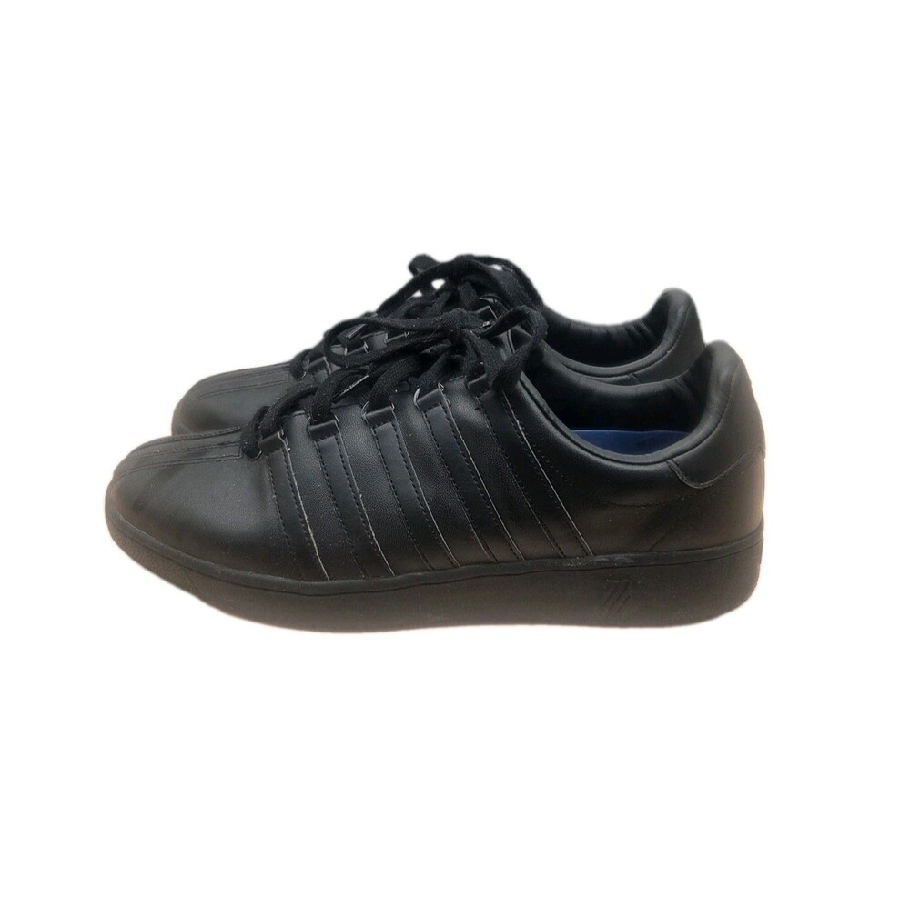 Mens K swiss 07321 Black Lace Up Sneakers Shoes Mens Size 13